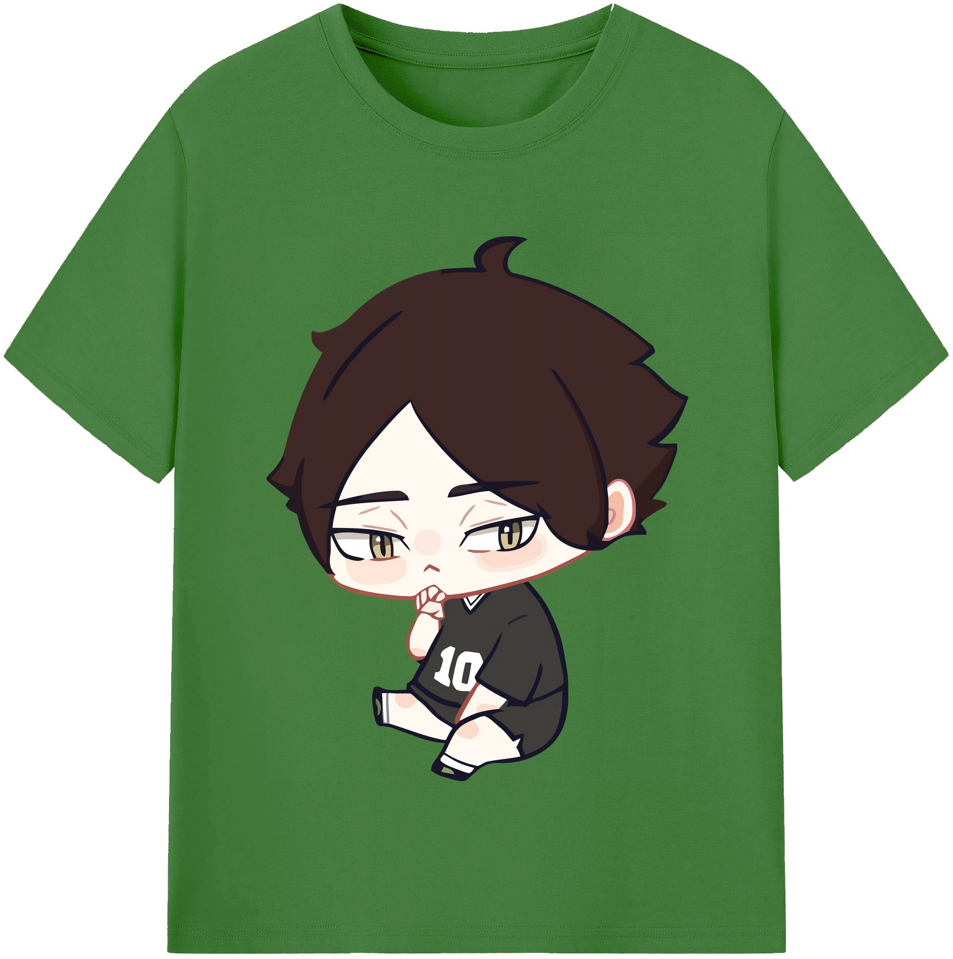 （画像用） ハイキュー!! Haikyu!! レディースカジュアルプリントTシャツ（綿100％）
